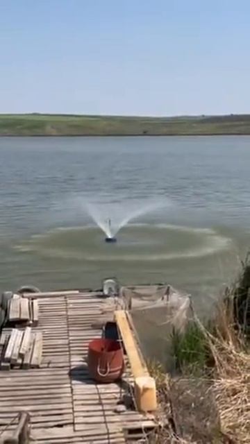 Аэратор для водоема фонтанного типа 220V 0,75kW KUBBER https://4elem смотреть онлайн