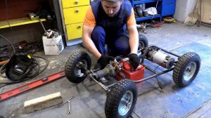 Кресло на колесах своими руками!