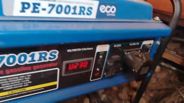 Генератор eco PE-7001RS смотреть онлайн