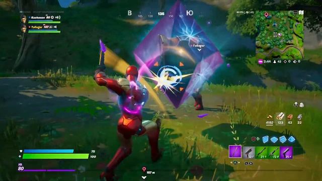 Fortnite.Как правильно открывать космический сундук. смотреть онлайн