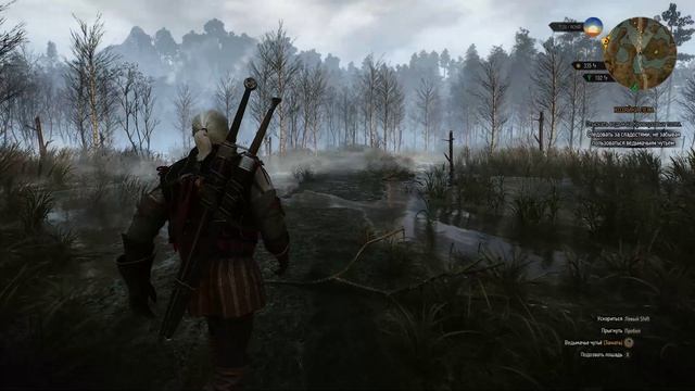 Ведьмак 3 Отправляемся на Кривоуховы топи искать ведьм №22 смотреть онлайн