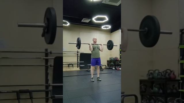 03.05.24 Подъем штанги на грудь и швунг