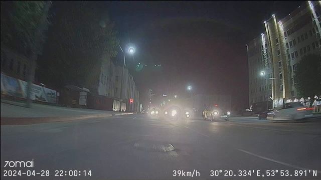 70mai Dash Cam 4K A810 дополнительная камера ночь смотреть онлайн