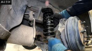 замена задней стойки ... mitsubishi lancer 2007-2017 (крутящий момен