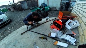 Сварочный инвертор полуавтомат Vniissok MIG-200 без газа 3 в 1