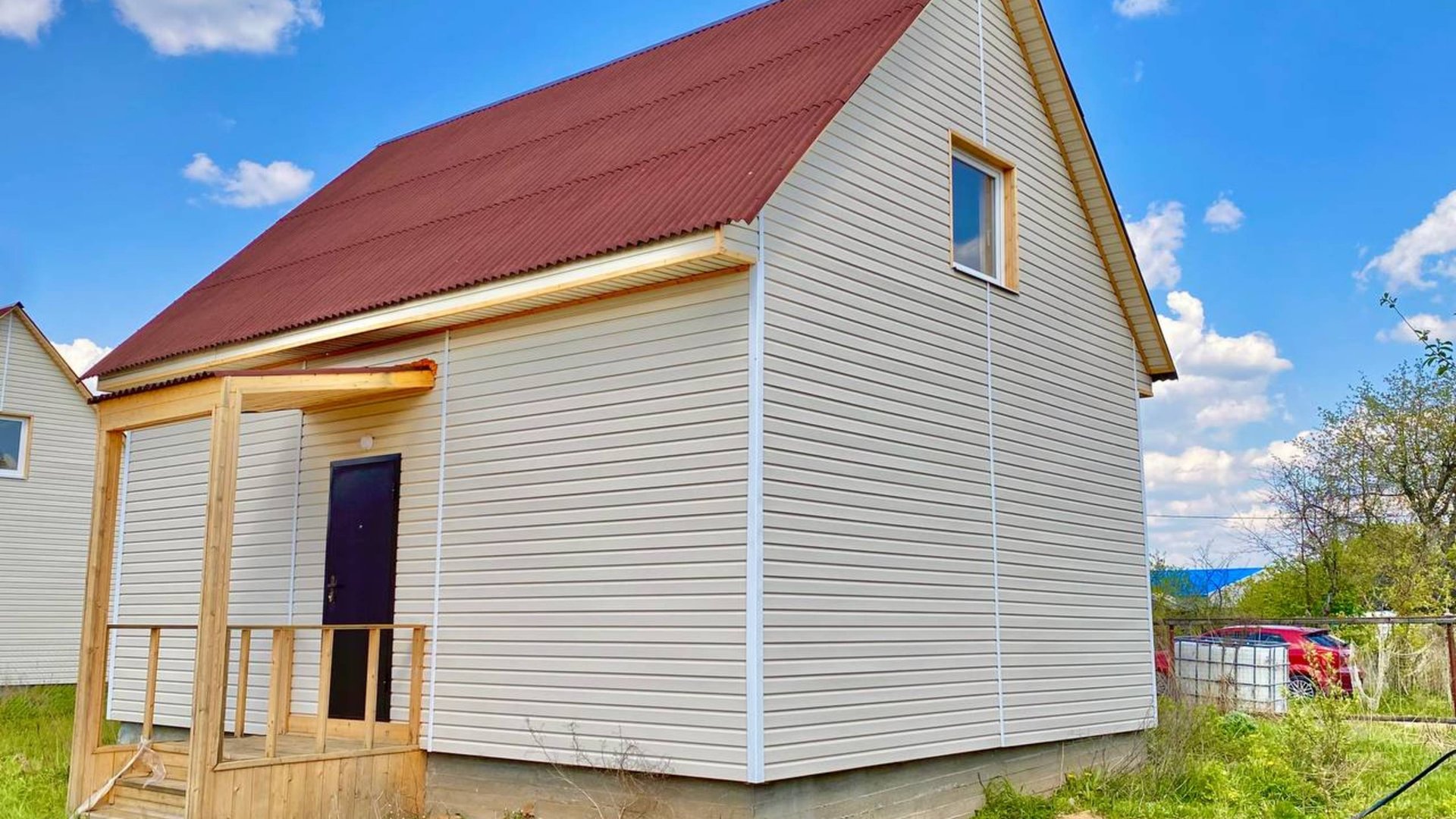 Дом из газобетона 85 м2 в д. Аксиньино за 70 322р месяц в аренду с Выкупом! или 4 945 000р смотреть онлайн