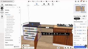 Моделирование кухни HomeStyler