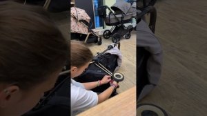 Как снять текстиль коляски Cybex Coya / How to remove seat fabric Cybex coya