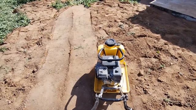 Виброплита HUTER VP-90W. Обзор!!!