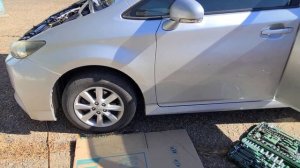 Увеличения клиренса TOYOTA WISH 4 WD 2012 г.