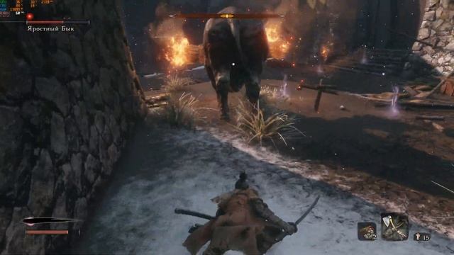 Sekiro Shadows Die Twice #4 Яростный Бык играю первый раз смотреть онлайн