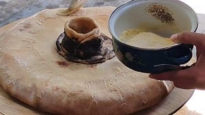 Как готовят туркменское блюдо ишлекли