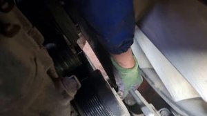 Снятие помпы SHACMAN X3000, водяного насоса, один из вариант?