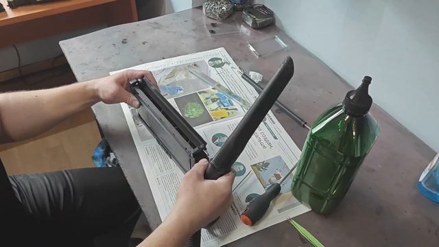 Заправка картриджа Катюша M130 смотреть онлайн