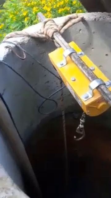 Чистка колодца в Сергиевом Посаде смотреть онлайн