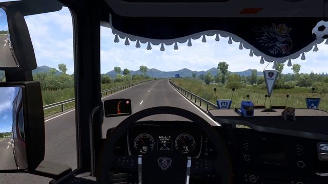 Euro Truck Simulator 2 / сессия ивент /#10 смотреть онлайн