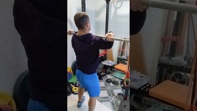 (14.12.24) Ноги- штанга на груди 70кг-3х7