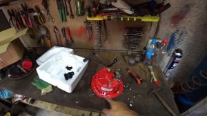 Установка пружинного стартера на мотоблок, генератор,