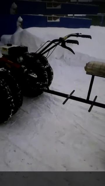 Адаптировать мотоблок для зимы на пневмоход смотреть онлайн