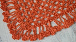 Кайма обвязка. Как обвязать шаль крючком.  Для начинающих пошагово  Урок 105 Border strapping