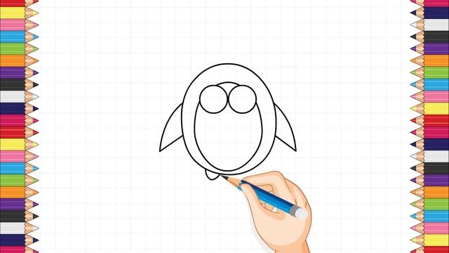 ЛамаЛенд. Рисуем Вместе - Пингвин #18 смотреть онлайн