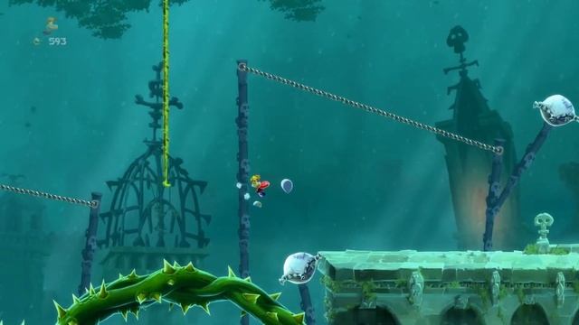 Rayman Legends Ps4 прохождение 1# серия///