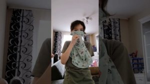 Тутор на хиджаб 🧕 из футболки❤️