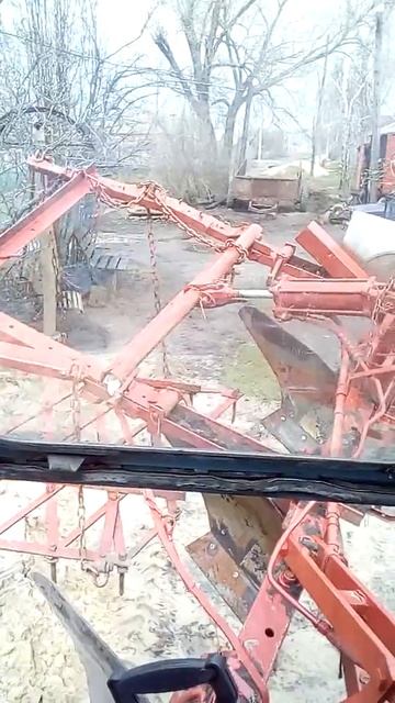 Борона на плуг с гидроцилиндром смотреть онлайн