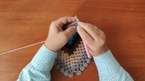 Вязание крючком .Обвязка края  (пледа ,салфеток, подуше