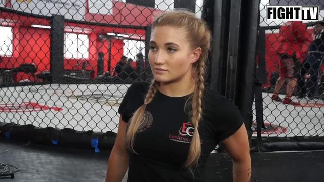 Анастасия Янькова о красоте, выступлениях в UFC, россий? смотреть онлайн