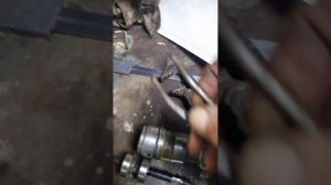 ECHO 22 . Замена задних подшипников штанги.