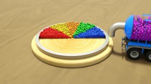 Дождь, Дождик, Уходи, Детский стишок с текстом-Красочный торт из воздушных шаров, Детские стишки