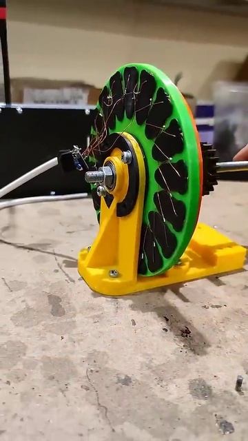 Модель аксіального генератора #генератор #3ддрук #аксі смотреть онлайн