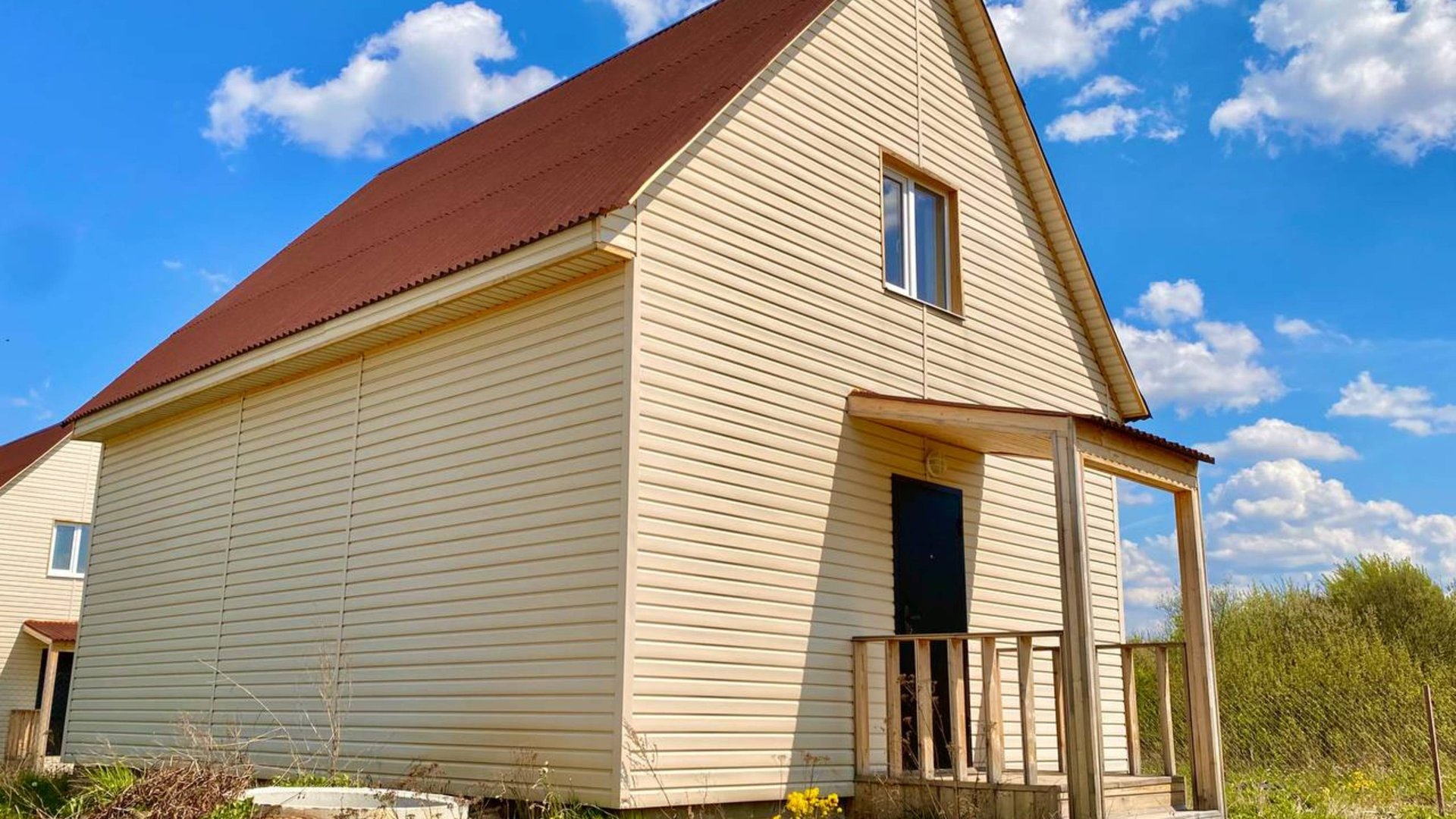 Дом из газобетона 85 м2 в Мишнево за 65 583р в месяц в аренду с Выкупом! или за 4 545 000р! смотреть онлайн