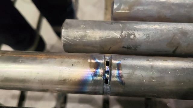 #сварка ХМ трубы# под 100 % контроль#Аргон# в реальном реж