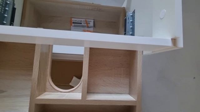 Распаковка — Тумба под умывальник Cersanit Moduo Slim 60 смотреть онлайн