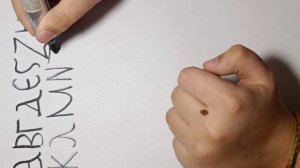 как выучить коптский алфавит маркером (без музыки)