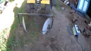 Дисковый окучник  Доработка