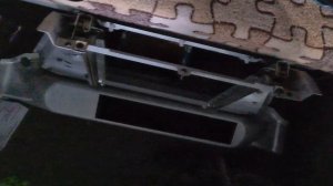 DAF 106 замена радиатора отопителя, кондиционера или моторчика, только со снятием всего отопителя