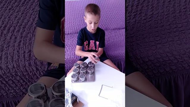 Магнитна доска для специй Edenberg смотреть онлайн