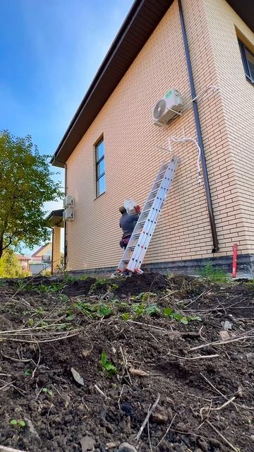 Установка кондиционеров с лестницы смотреть онлайн