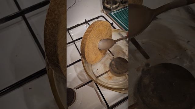 как подготовить войлочный круг к работе #лайфхаки #зат смотреть онлайн