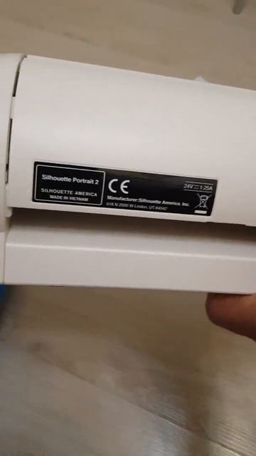 Режущий плоттер Silhouette Portrait 2 #shorts смотреть онлайн