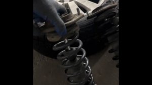 Замена пружины и стоек Subaru трибекаОБК OBK C4M15192H Пружина