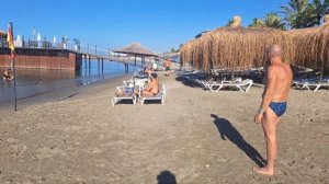 Пляжи Конаклы. Турция октябрь 2024 #алания #путешествия #