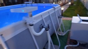 Тепловой насос для нагрева воды в бассейне