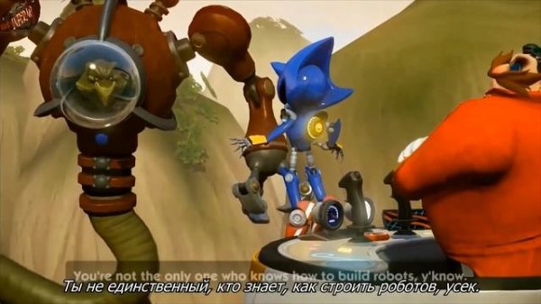 соник бум игрофильм 5 часть (русская озвучка) sonic boom igrofilm part 5 (Russian voice acting)