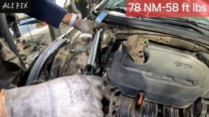 замена правой опоры двигателя ... hyundai sonata 2015-2019 (крутящ?