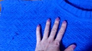 Мужской пуловер на вязальной машине