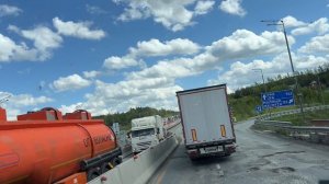 Много заторов на М-7, то аварии , то ремонты! Прошёл Ижевск!!!